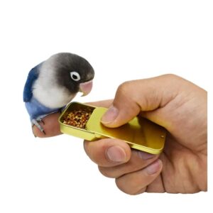 Recipiente Deslizante de Alimentos para Treino de Aves