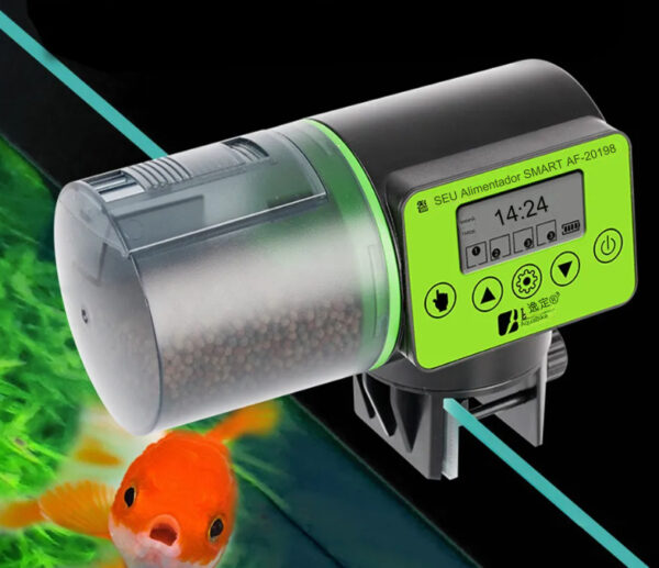 Alimentador Automático Inteligente para Aquários